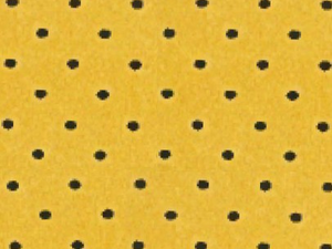 Алькантара Fori tondi - желтый