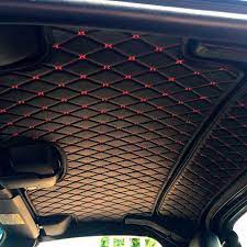 Как и чем сделать перетяжку потолка автомобиля своими руками: алькантара, ткань и другие варианты
